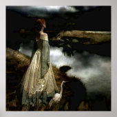 “Whispers on the Wind” by Edward Robert Hughes ポスター (正面)