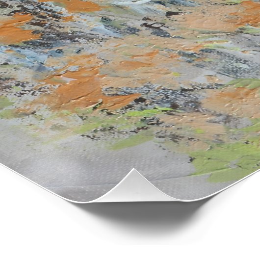 "Whispers" Original Painting ポスター (コーナー)