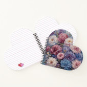 Whispy wildflower design ノートブック (内部)