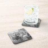 Whistのパーティー1783年、ジーンDambrun (1著刻まれて コースター (右側)