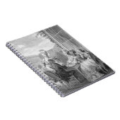 Whistのパーティー1783年、ジーンDambrun (1著刻まれて ノートブック (右側)