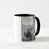 Whistのパーティー1783年、ジーンDambrun (1著刻まれて マグカップ (正面右)