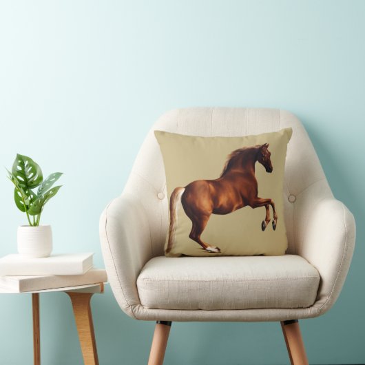 Whistlejacket horse by George Stubbs クッション (椅子)