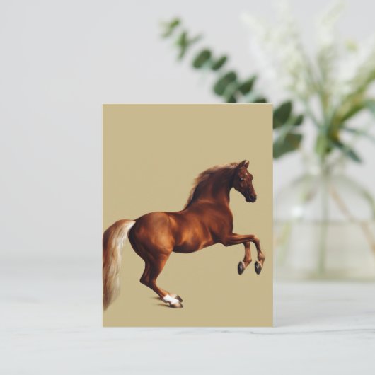 Whistlejacket horse by George Stubbs ポストカード (スタンド正面)