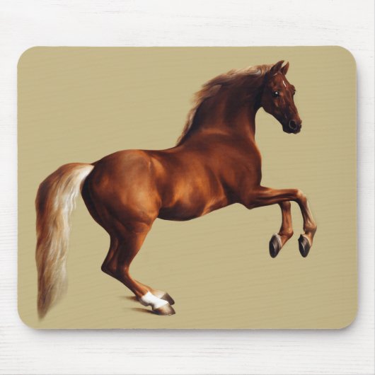 Whistlejacket horse by George Stubbs マウスパッド (正面)