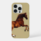 Whistlejacket horse by George Stubbs iPhoneケース (裏面)