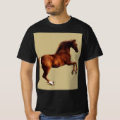 Whistlejacket horse by George Stubbs Tシャツ (正面)
