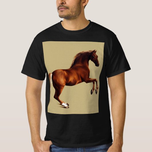 Whistlejacket horse by George Stubbs Tシャツ (正面)