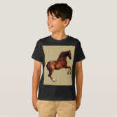 Whistlejacket horse by George Stubbs Tシャツ (正面フル)