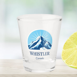 Whistler British Columbia Canada Shot glass ショットグラス