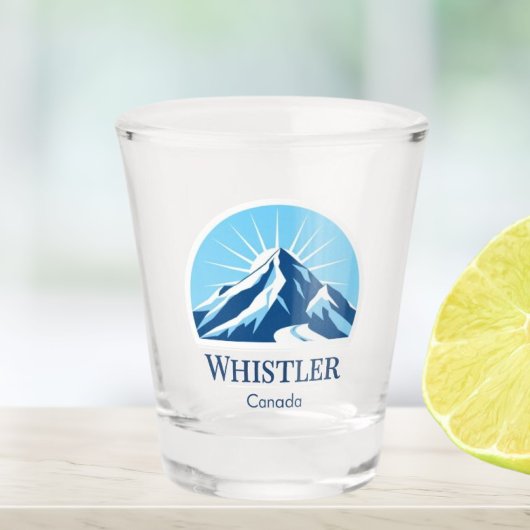 Whistler British Columbia Canada Shot glass ショットグラス