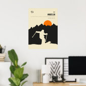 Whistler Vanvouver Ski Winter Resort ポスター (ホームオフィス)