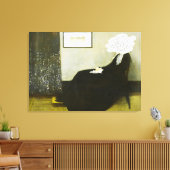 Whistlers mom Bean style キャンバスプリント (インサイチュ (リビング))