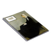 Whistler's mother by James Abbott McNeill Whistler ノートブック (右側)