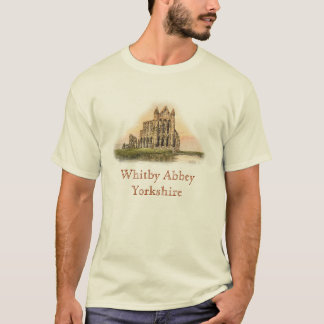 Whitbyの大修道院のTシャツ Tシャツ