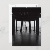 Whitbyの桟橋 ポストカード (正面/裏面)