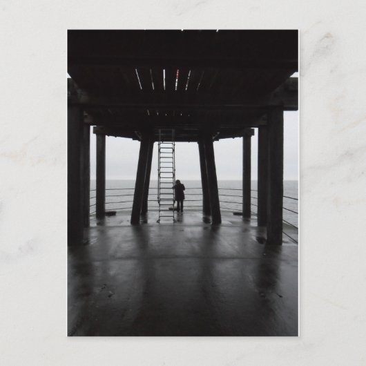 Whitbyの桟橋 ポストカード (正面)