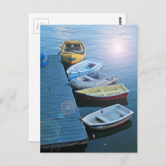 Whitby港 ポストカード (正面/裏面)