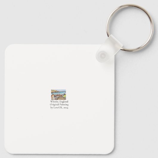 Whitby, England  キーホルダー (裏面)