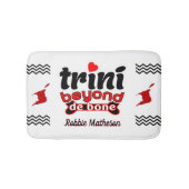 WHITEに名前を付けた愛国的なトリニBeyond de Bone バスマット (正面)