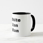 whiteヴァンMan Mug マグカップ (正面右)