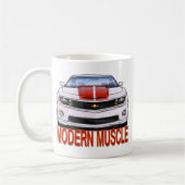 WHITE2_FRONT_CAMARO.png コーヒーマグカップ (左)