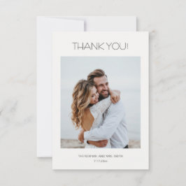 White 3D Flowers Roses Thank You Card サンキューカード