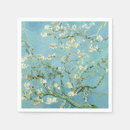 White almond blossom by Vincent Van Gogh スタンダードカクテルナプキン