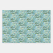 White almond blossom by Vincent Van Gogh ラッピングペーパーシート (正面3)