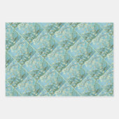 White almond blossom by Vincent Van Gogh ラッピングペーパーシート (正面)