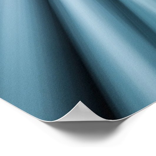 White and black optical illusion illustration ポスター (角)