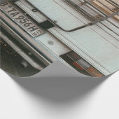 White and black surfboard ラッピングペーパー (角)