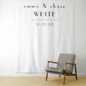White and Black Wedding Tapestry タペストリー (インサイチュ)