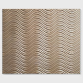 White and gray striped textile ラッピングペーパー (フラット)