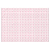 White and Pink Cane Webbing テーブルクロス (正面(横))