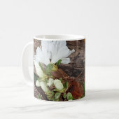White Azalea Mug コーヒーマグカップ (正面左)