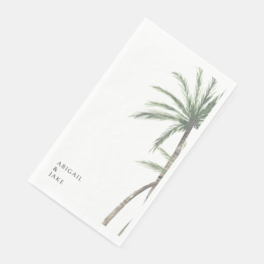 White Background Palm Tree Wedding (コーナー)