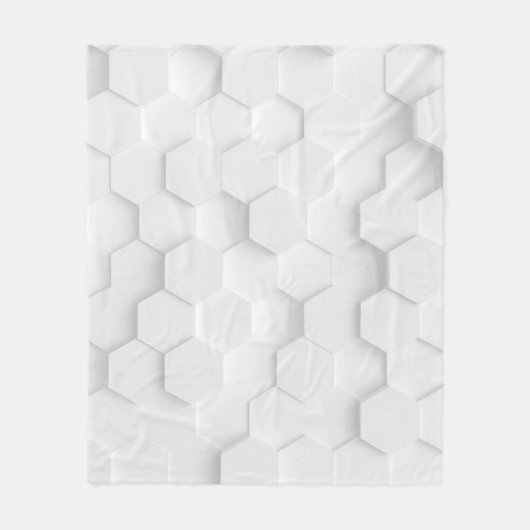 White background texture. 3d illustration, 3d ing. フリースブランケット (正面)