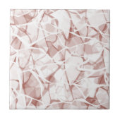 white beige abstract fashionable modern pattern    タイル (正面)