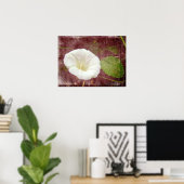 White Bindweed - The Wild Perennial Morning Glory ポスター (ホームオフィス)