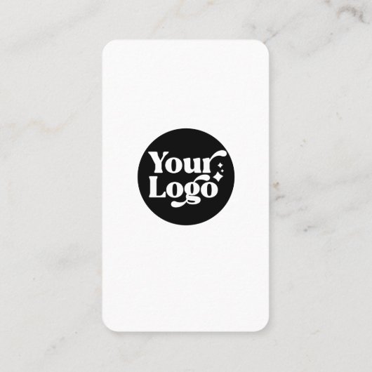 White Black Connect With Us QR Code 5 Social Media 名刺 (裏面)