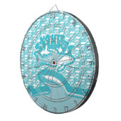 WHITE/ BLANCO TIBURON/SHARK BY MASANSER ダーツボード (正面右)