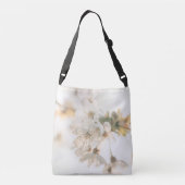 White Blossomの自然写真 クロスボディバッグ (裏面)