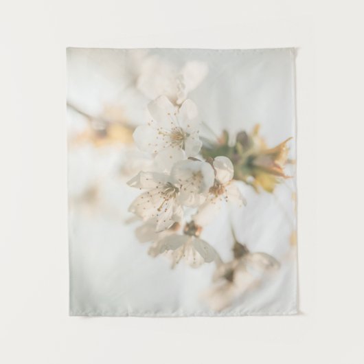 White Blossomの自然写真 タペストリー (正面)