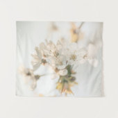 White Blossomの自然写真 タペストリー (正面(横))