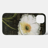 White Blossoms and Leaves Case-Mate iPhoneケース (裏面 (横))