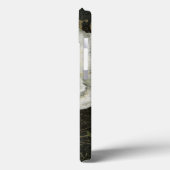 White Blossoms and Leaves Case-Mate iPhoneケース (裏面 / 左)