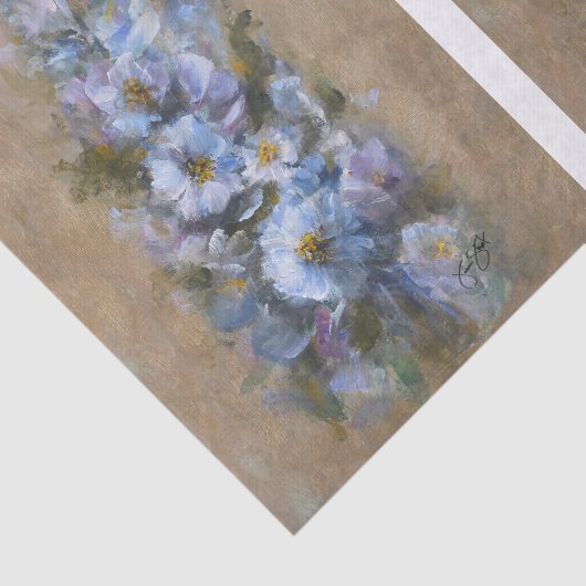 White /Blue Daises DBL 薄葉紙 (詳細)