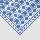 White Blue Modern Bone Inlay Decoupage Paper 薄葉紙 (詳細)