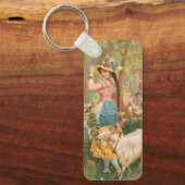 White Bock (1889) by Henry Jerome Schile キーホルダー (正面)